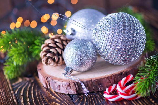 クリスマス 装飾 表 雪 星 鹿 ストックフォト © tycoon