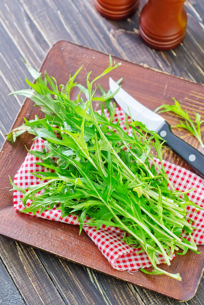 Stock photo: ruccola