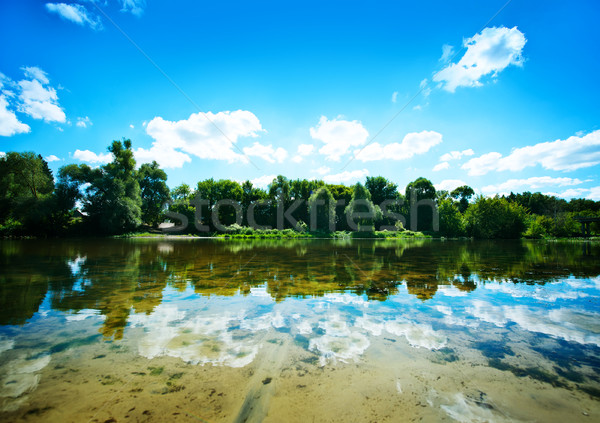 summer lake Stock photo © tycoon