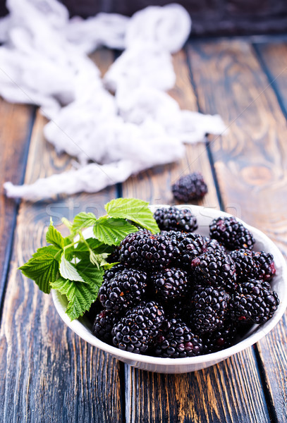 Stock photo: blackberry