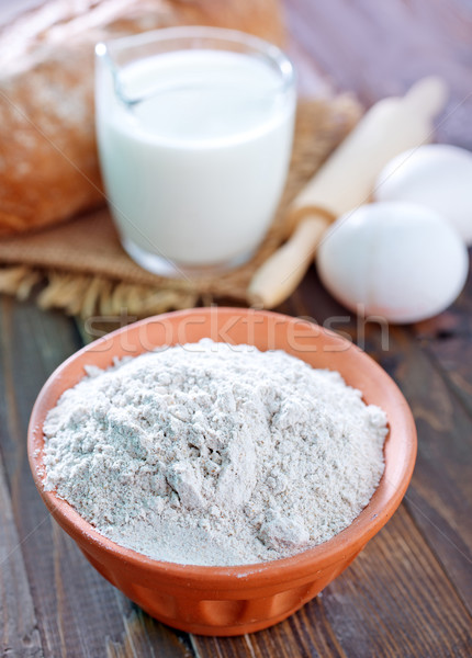 ingredients for dough Stock photo © tycoon