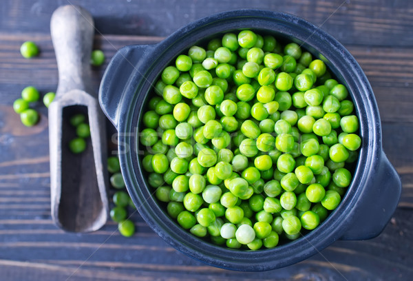 Stock photo: green pea