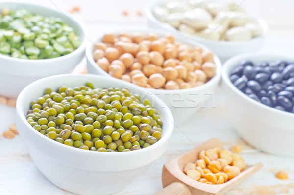 different kind of beans Stock photo © tycoon