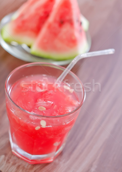 watermelon smoothie Stock photo © tycoon