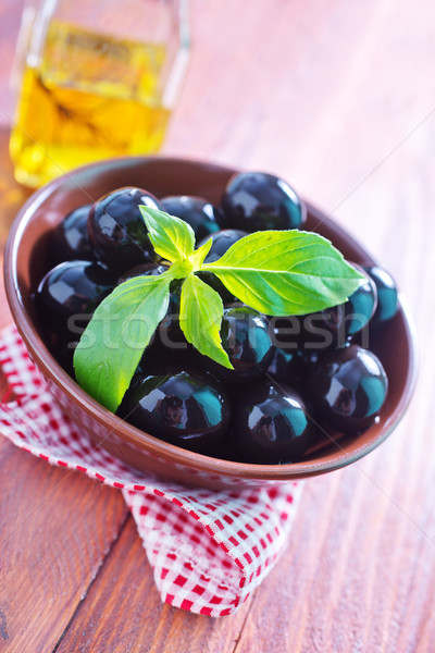 black olives Stock photo © tycoon