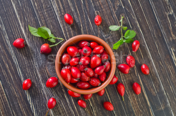 Rojo Berry perro aumentó frutas salud Foto stock © tycoon