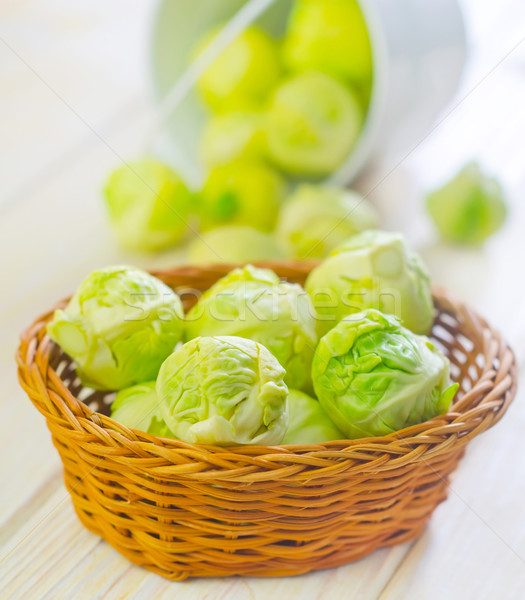 brussel cabbage Stock photo © tycoon