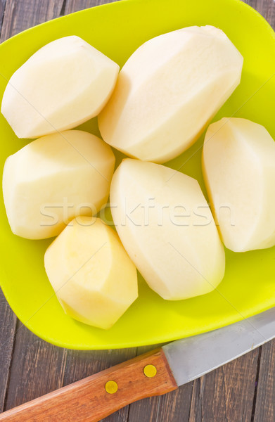 raw potato Stock photo © tycoon