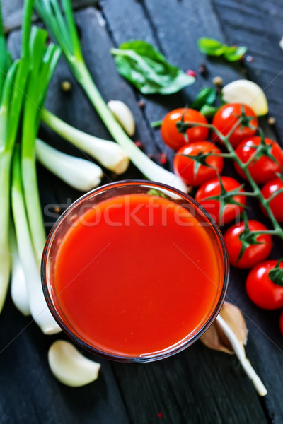 Stock photo: tomato juice