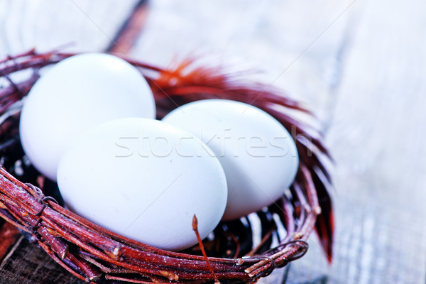 chicken eggs Stock photo © tycoon