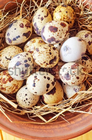 Huevos Pascua primavera alimentos hierba huevo Foto stock © tycoon