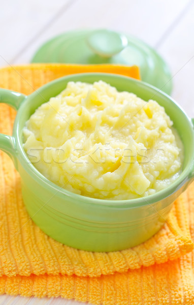 Stock photo: mashed potato