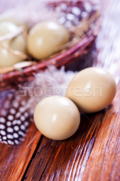 Eggs pheasant Stock photo © tycoon