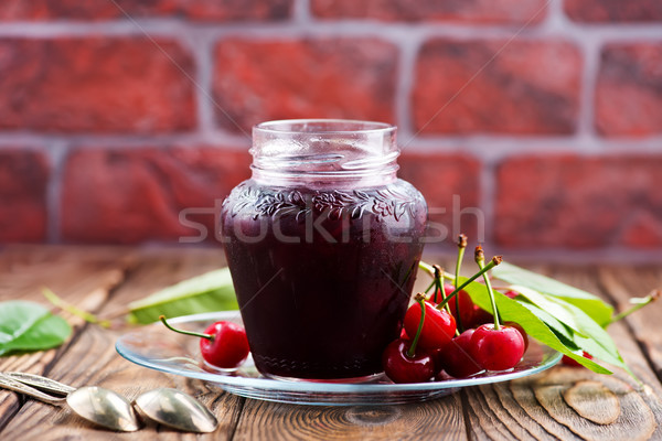cherry jam Stock photo © tycoon