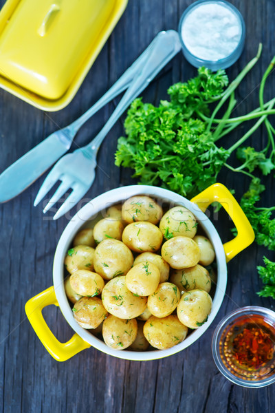 boiled potato Stock photo © tycoon