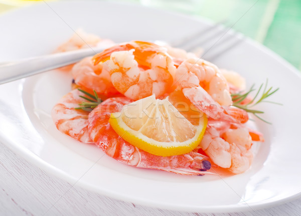 fried shrimps Stock photo © tycoon