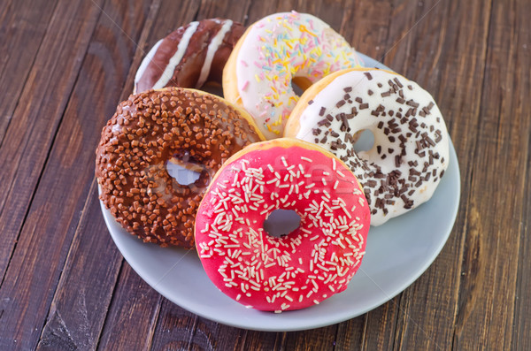 Stock photo: donuts