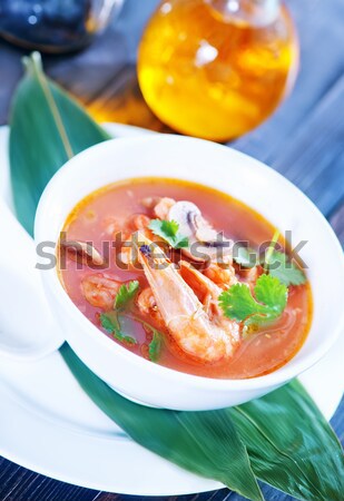 fresh asian soup Stock photo © tycoon