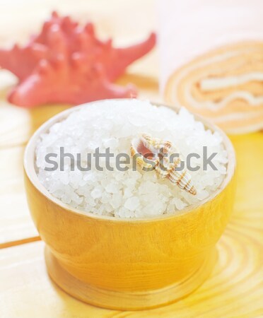 White sugar in the wooden vase Stock photo © tycoon