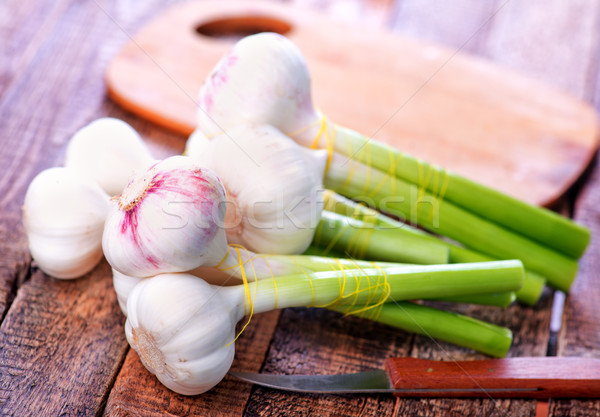 garlic Stock photo © tycoon