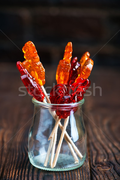 Cukorka édes cukor piros piac ajándék Stock fotó © tycoon