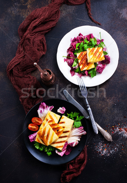 salad with halloumi Stock photo © tycoon