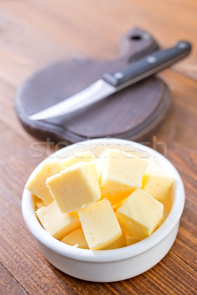 Beurre fleurs alimentaire lumière vert lait Photo stock © tycoon