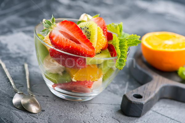 Stock photo: fruit salad