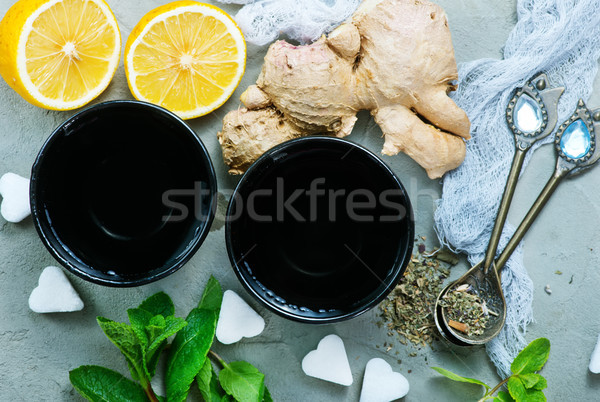 ingredients for tea Stock photo © tycoon