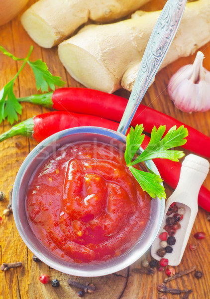 tomato sauce Stock photo © tycoon