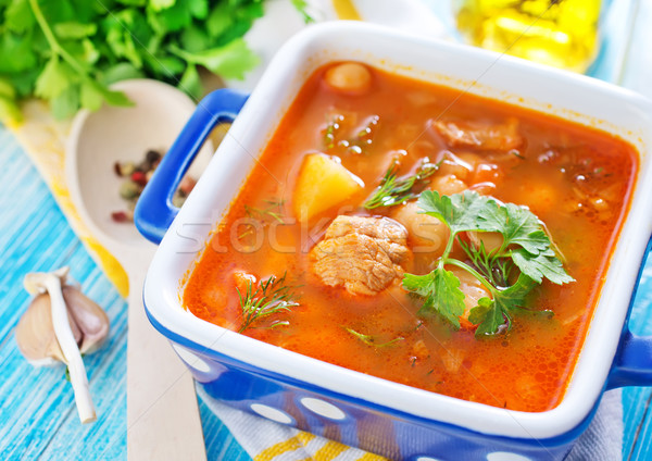 bean soup Stock photo © tycoon
