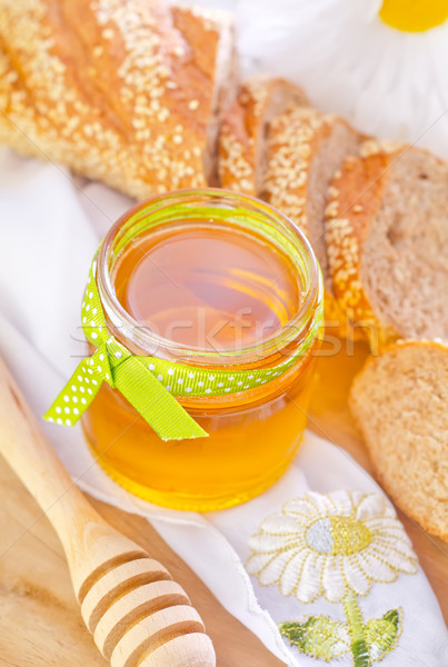 honey and bread Stock photo © tycoon
