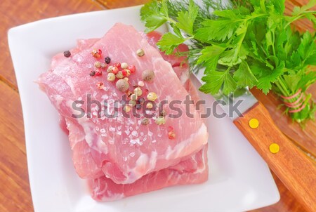 raw meat Stock photo © tycoon