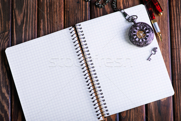 vintage pocket watch Stock photo © tycoon