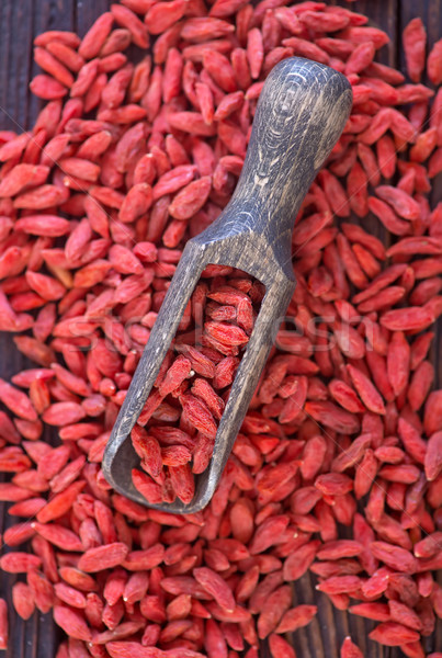 dry red berries Stock photo © tycoon