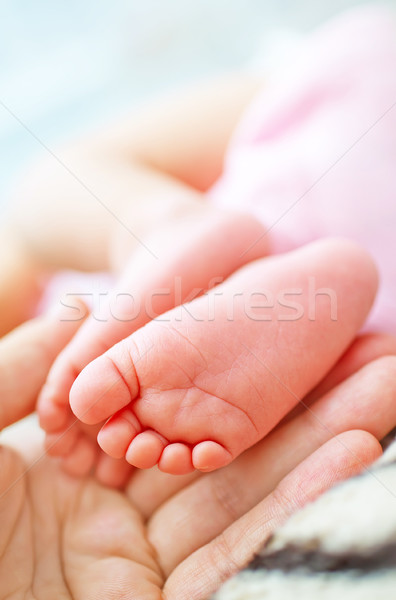 baby's foot Stock photo © tycoon