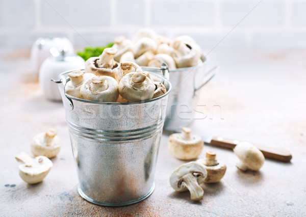 Stock photo: champignons