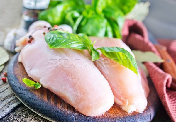 raw chicken Stock photo © tycoon