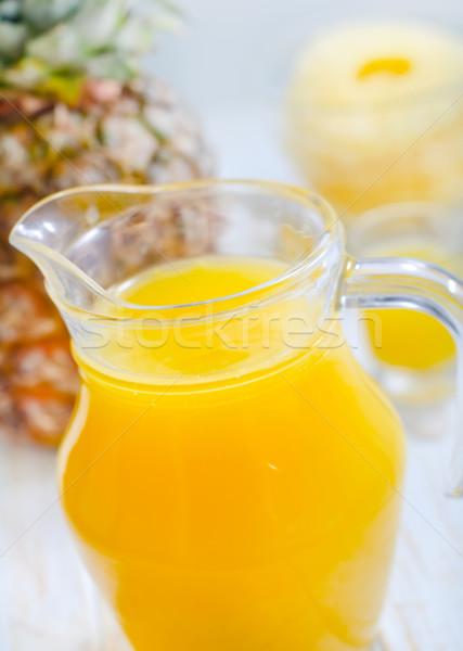 pineapple juice Stock photo © tycoon