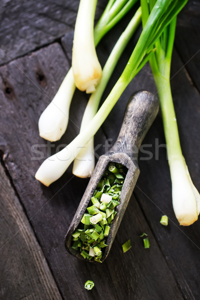 green onion Stock photo © tycoon