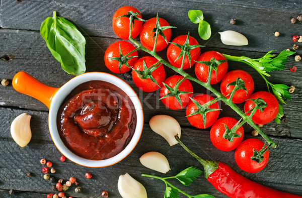 tomato sauce Stock photo © tycoon