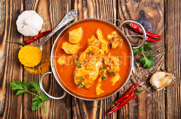 chicken curry Stock photo © tycoon