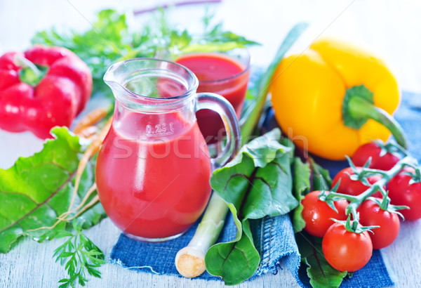 fresh vegetable juice Stock photo © tycoon