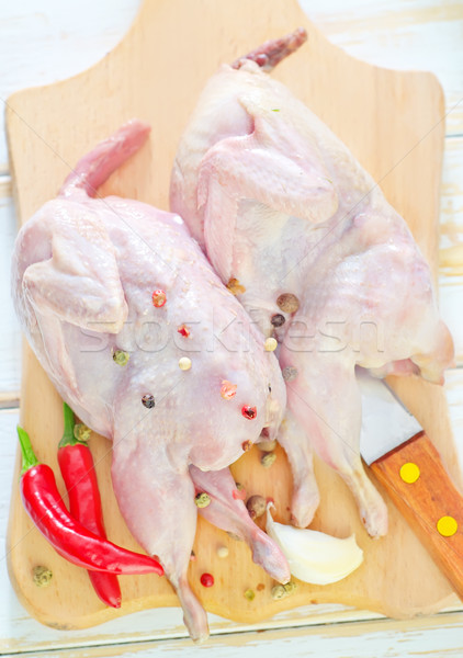 Frango pernas carne almoço jantar Foto stock © tycoon