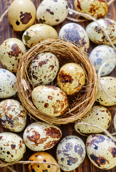 quail eggs Stock photo © tycoon