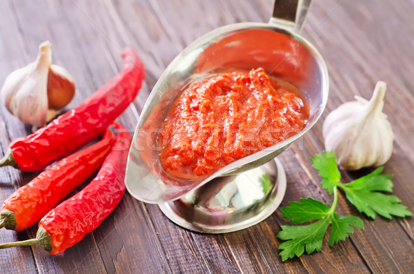 番茄醬 食品 紅色 西紅柿 烹飪 工作室 商業照片 © tycoon