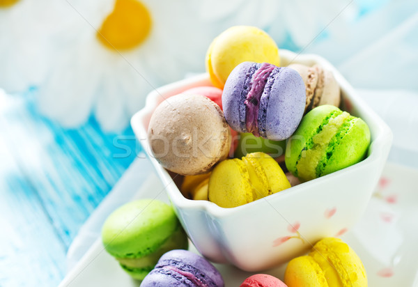 color macaroons Stock photo © tycoon