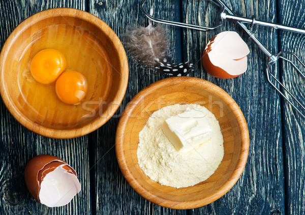 Stock photo: ingredients for baking