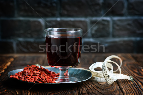 goji and drink Stock photo © tycoon