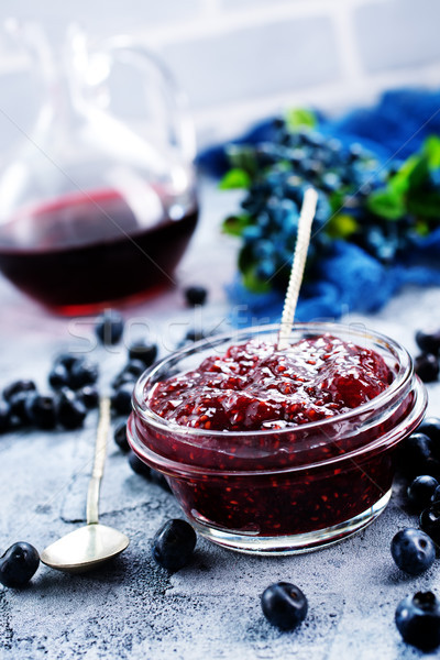 blueberry jam Stock photo © tycoon